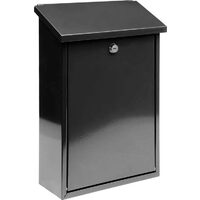 Cutie postala 400 x 250 x 100 mm neagra Vorel 78570