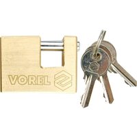 Lacat alama dreptunghiular 65 mm Vorel 77211