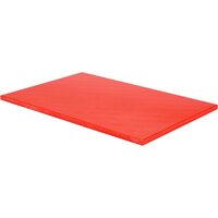 Tocator din plastic rosu 450 x 300 x 13 mm Yato YG-02170