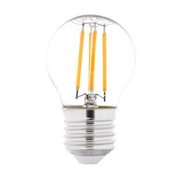 Bec LED Filament Sferic G45 2W E27 lumina calda LC 2700K Clar