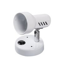 Spot Bara Rodin Alb 1xE14 Intrerupator 