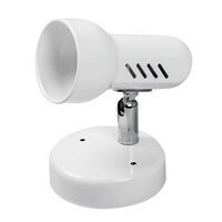 Spot Bara Rodin Alb 1xE27 