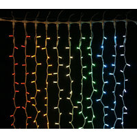 Perdea Luminoasa 494 LED-uri Alb Cald