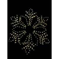 Decoratiune LED Fulg de Nea 60x60CM IP44 