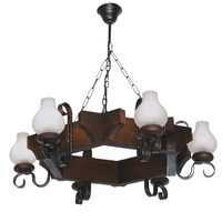 Lustra Davos Wenge 6xE14 40W 