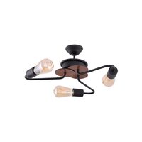 Lustra Enis2 Negru 3xE27 60W