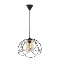 Pendul Leylak Negru 1xE27 60W