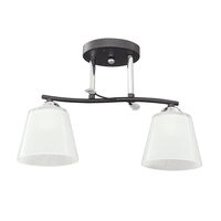 Lustra Valentine Crom+Negru+Alb 2xE27 60W