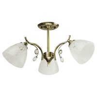 Lustra Lycyan Alb+Alama 3xE27 60W 