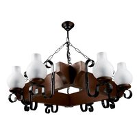 Lustra Davos Wenge 8xE14 40W 