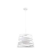 Pendul Instar Alb+Crom 1xE27 40W 
