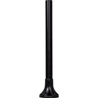 Lampa Gradina Luca Negru 1xE27 40W fara Glob 