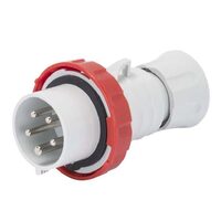 Stecher 3P+N+E 32A IP67 400V GW60042H