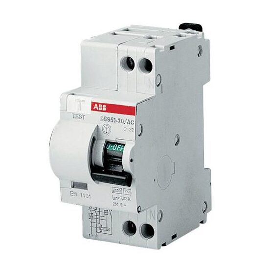  Intrerupator Diferential 20A 1P+N C 6Ka 30mA 