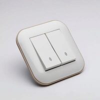 Comutator Cap Scara ST Alb Kraft Ovivo Loft 