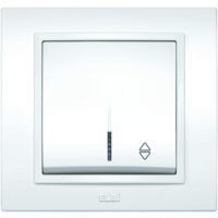 Zena Alb Intrerupator Cap Scara LED ST