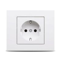 Priza Schuko ST Alb