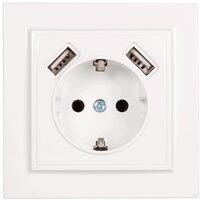 Priza Schuko 2xUSB ST