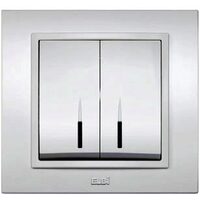 Zena Gri Metalizat Comutator LED ST