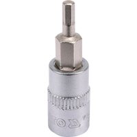 Bit hexagonal 3 mm cu adaptor 37 mm 1/4" Yato YT-04370