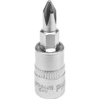 Bit cruce PH1 cu adaptor 37 mm 1/4" Yato YT-04411