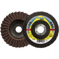 SMT 800 Disc lamelar frontal netesut, 125 x 22,23 mm Foarte fin Corindon Curbat, Klingspor 278500