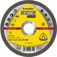 Discuri debitare A 346 EX 125x1.6x22.23mm Drept Klingspor 340938