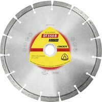 DT 350 B disc diamantat de debitare, 125 x 2,4 x 22,23 mm 9 Segmente 33 x 2,4 x 10 mm, segment standard, Klingspor 339828