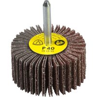 KM 613 Perii abrazive cu tija, 20 x 20 x 6 mm Granula 60 Plan, Klingspor 284744