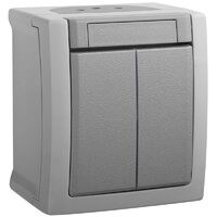 Comutator simplu PT 10A 250V IP54 gri Panasonic P-P2