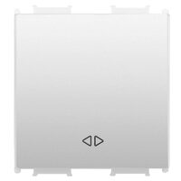 Capac intrerupator cap cruce 2M alb Panasonic P-TO1.CR.A.C2M