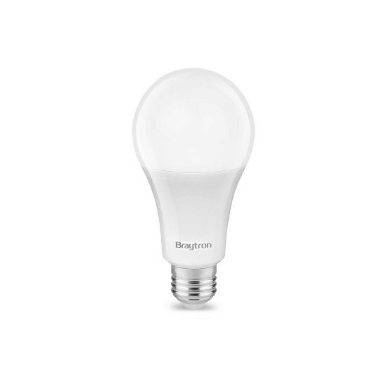 Bec LED 9W A60 806LM lumina calda LC 3000K E27 Braytron BR-9W.3