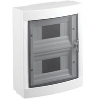 Cutie sigurante 16M PT 8x2 randuri IP40 usa transparenta Viko VL-CS16.A
