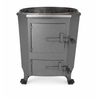 Focar boiler 90l lemn