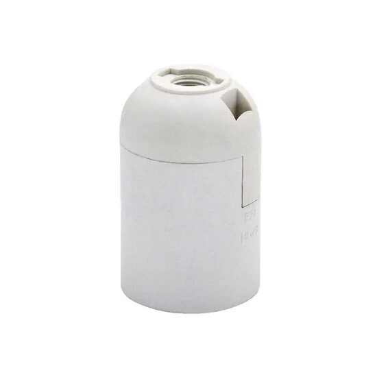 Dulie plastic alba E27, Horoz 094-002-0002