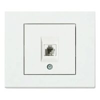 Priza telefon RJ11 623K Grano ST Natural Crem Ovivo 400-020300-221