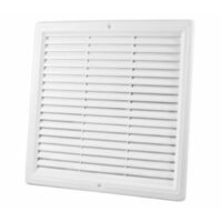 Rama aerisire plastic 150x150  alb TE-MA