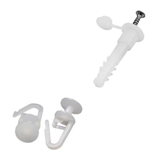 Set inel+diblu pentru sina perdea 4 M TE-MA