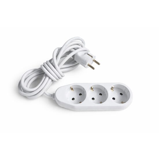 Extension Cords Prelungitor 3 prize 2 metri cu cablu 3x1 (3P 2M) Valcor VLC12004