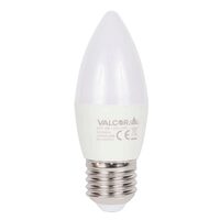 Bec LED lumanare B35 E27 6W lumina calda LC 3000K (include taxa timbru verde 0.40 lei) Valcor VLC11003
