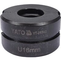 Capete de presare U16 pentru inele interschimbabile Yato YT-21740