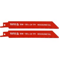 Lama fierastrau pendular150mm 24TPI 2buc Yato YT-33932