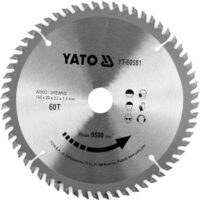 Disc circular pentru lemn 160 x 2.2 x 20 mm Yato YT-60581