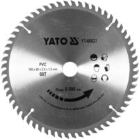 Disc circular aluminiu 185 x 2.5 x 20 mm Yato YT-60627