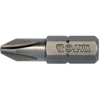 Biti cruce 1/4"X25 MM PH2 10 buc Yato YT-78132