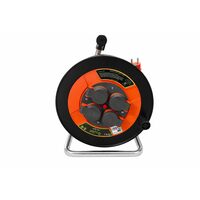 Derulator profi cu cablu 3x2.5 30m IP44 Pplus