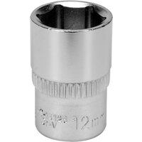 Cheie tubulară hexagonală 12mm 1/4"