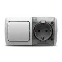 Eva Modul Intrerupator Priza Capac CP PT IP54