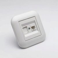 Priza UTP Ovivo Loft CAT6 ST Alb