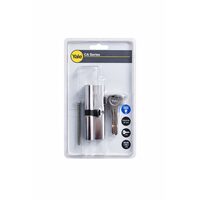 Cilindru siguranta alama nichelat 30x40mm 5 chei cu amprenta Yale 1000 A 01 CAN 30X40